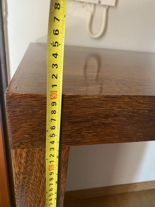 Consola / aparador em madeira Sucupira como nova