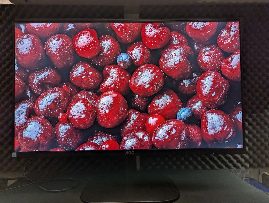 Monitor AOC 27 IPS 75Hz (com caixa e base original)