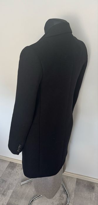 Płaszcz Zara czarny damski