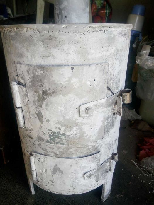 печь буржуйку стальную