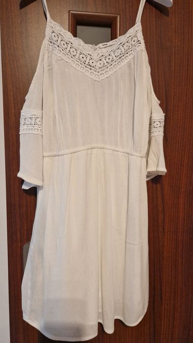 Sukienka  boho biała