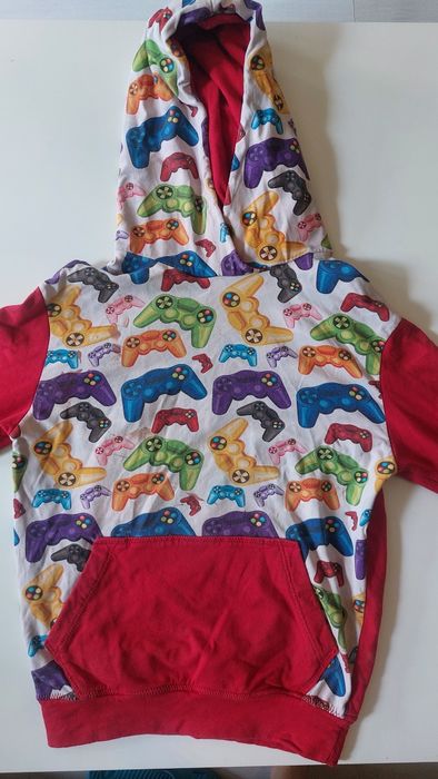 Bluza kangurka 128 konsole pady