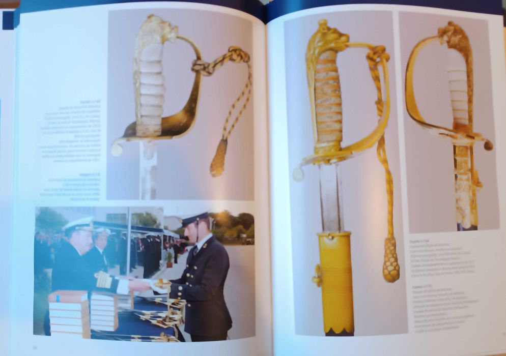 Livro: Espadas, Sabres, Adagas e Talins da Marinha Portuguesa