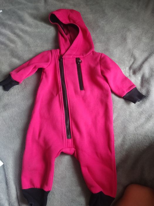 Ромпер на флісі для дівчинки