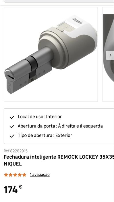 Fechadura inteligente Remock Lockey