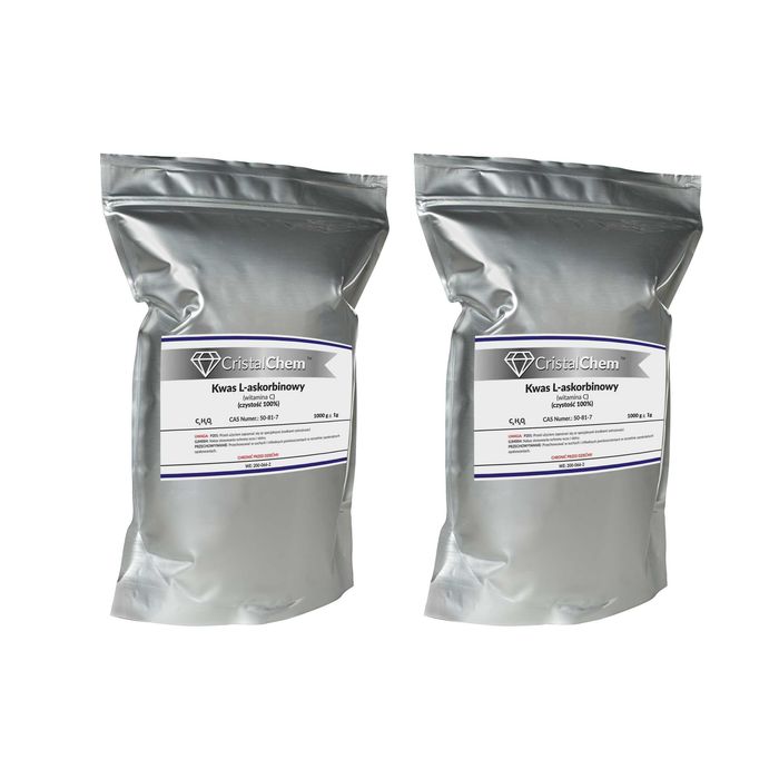 Witamina C 2kg-Witaminy dla Zwierząt - Kwas L-askorbinowy 100% HIT