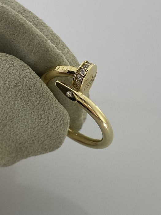 Złoty pierścionek damski,Próba 585. Nowy (6364)