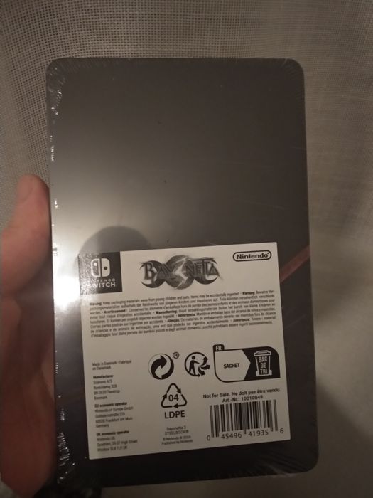 Bayonetta 3 Nintendo switch + steelbook [selado]