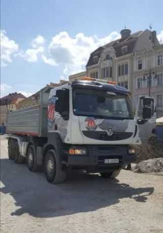 Czarnoziem ziemia ogrodowa piasek żwir Gruz kamienie