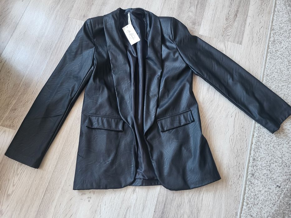 Marynarka damska eko skóra M/L