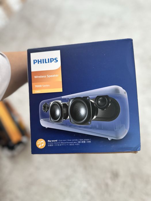 Акустическая система. Музыкальная колонка philips Tas 7807b/00