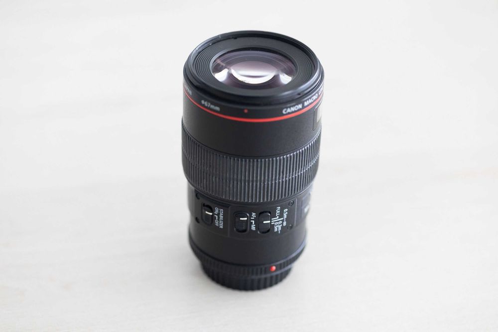 objetiva canon ef 100mm macro f2.8 L