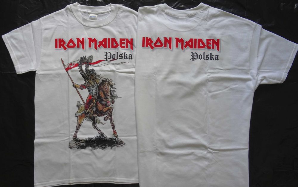 Iron Maiden Polska Eddie Husarz Husaria KONCERT PGE NARODOWY rozmiarXL