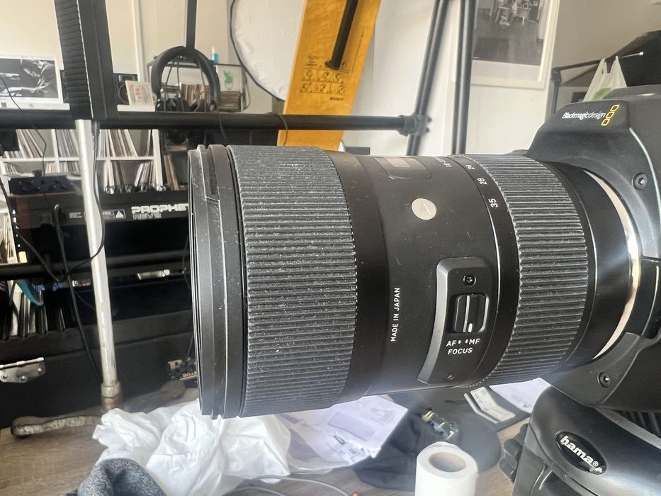 Blackmagic 6k pro + Sigma 18-35mm 1.8