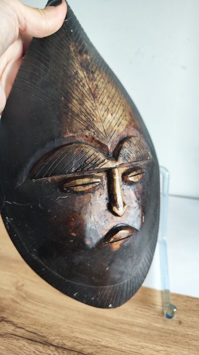 Ozdoba , kamień, Maska afrykańska