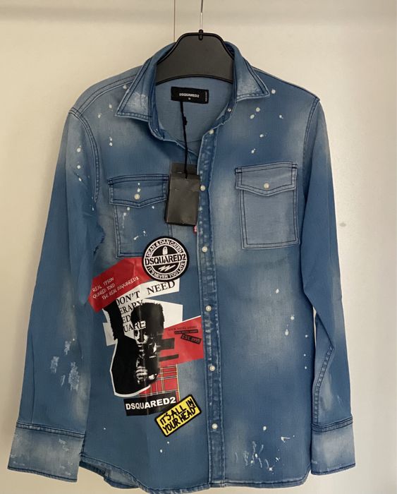 Koszula dzinsowa Dsquared 2 pelna rozmiarowka NOWA z metkami