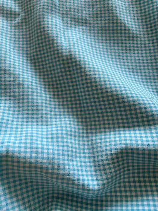 Kupon tkaniny w kratkę vichy