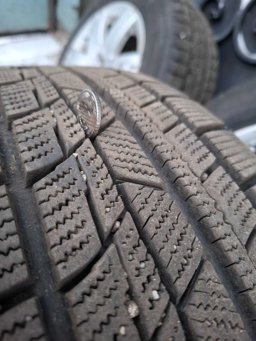 Диски з зимовими шинами r 16 volksvagen