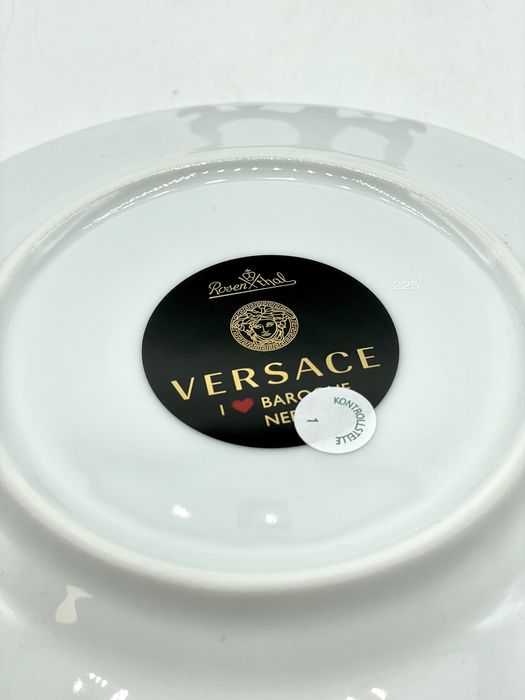Prato porcelana Medusa Rosenthal Versace