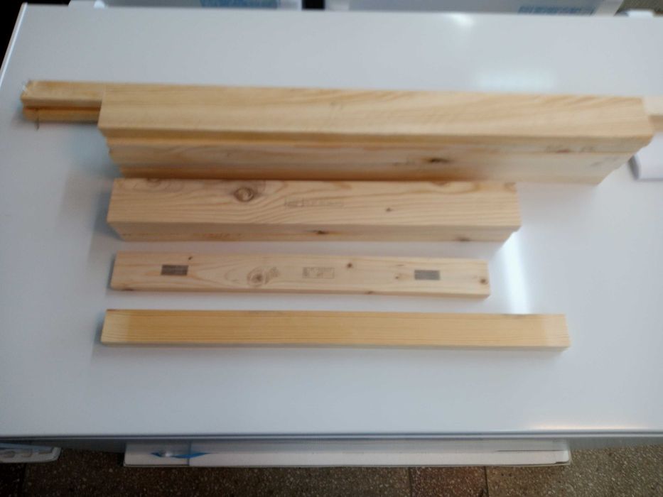 Zestaw nowych desek heblowanych o roznych wym.Okajza!