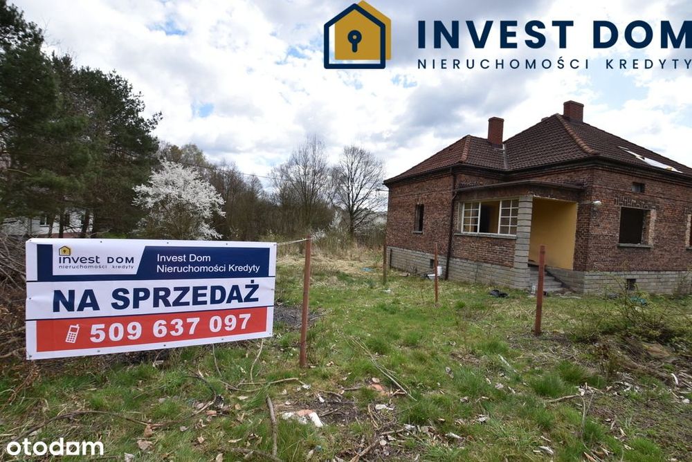 Dom w super miejscu przygotowany do remontu, działka 15a