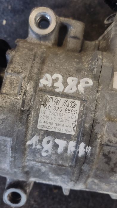 Kompresor klimatyzacji sprężarka audi a3 8p lift 1.4 tsi