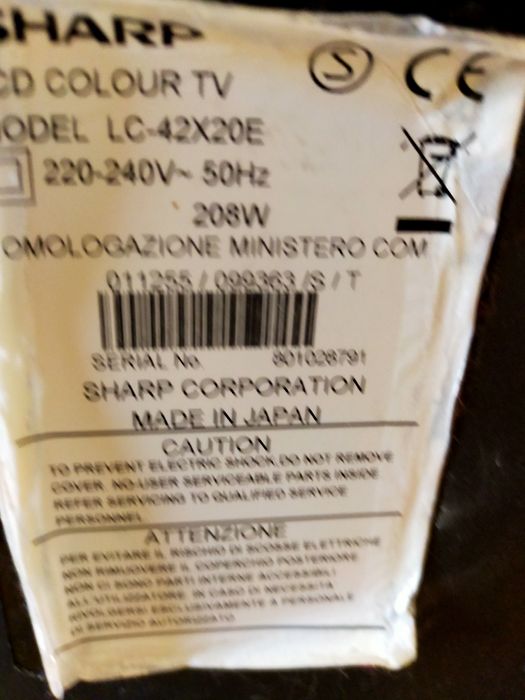 Sharp LC 42X20E televizor