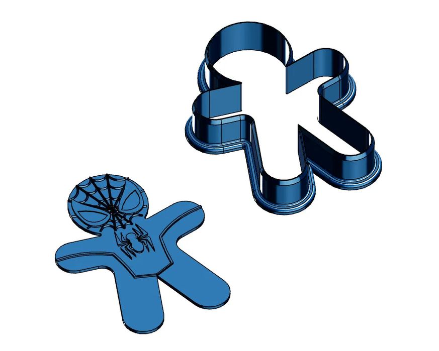 Cortador de Bolachas Spiderman