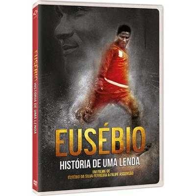 DVD: Eusébio História de Uma Lenda - NOVO! SELADO!