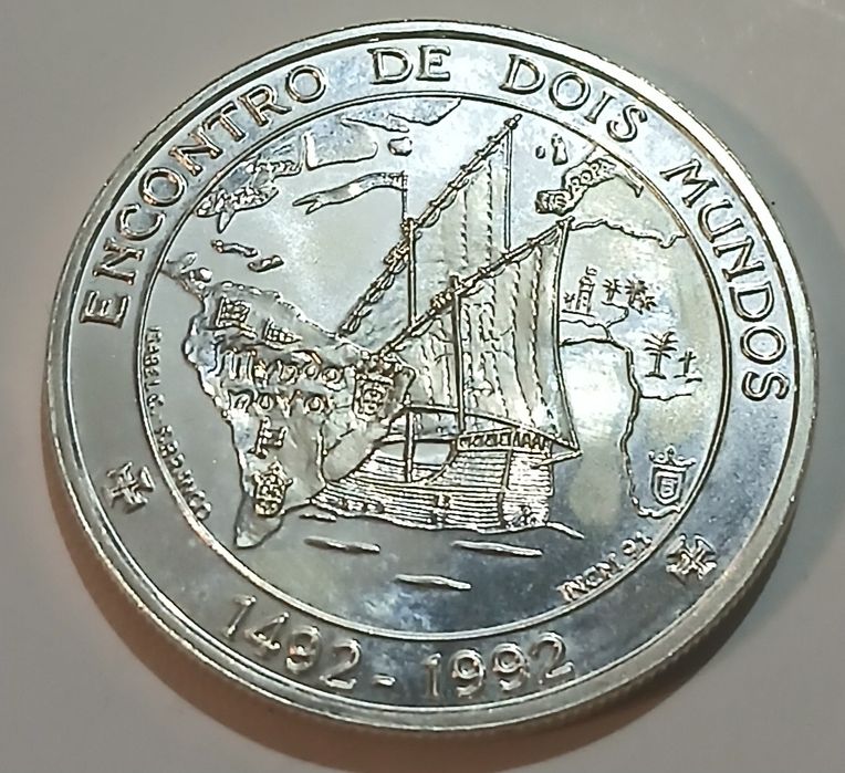 Moedas 1000 escudos portugal prata