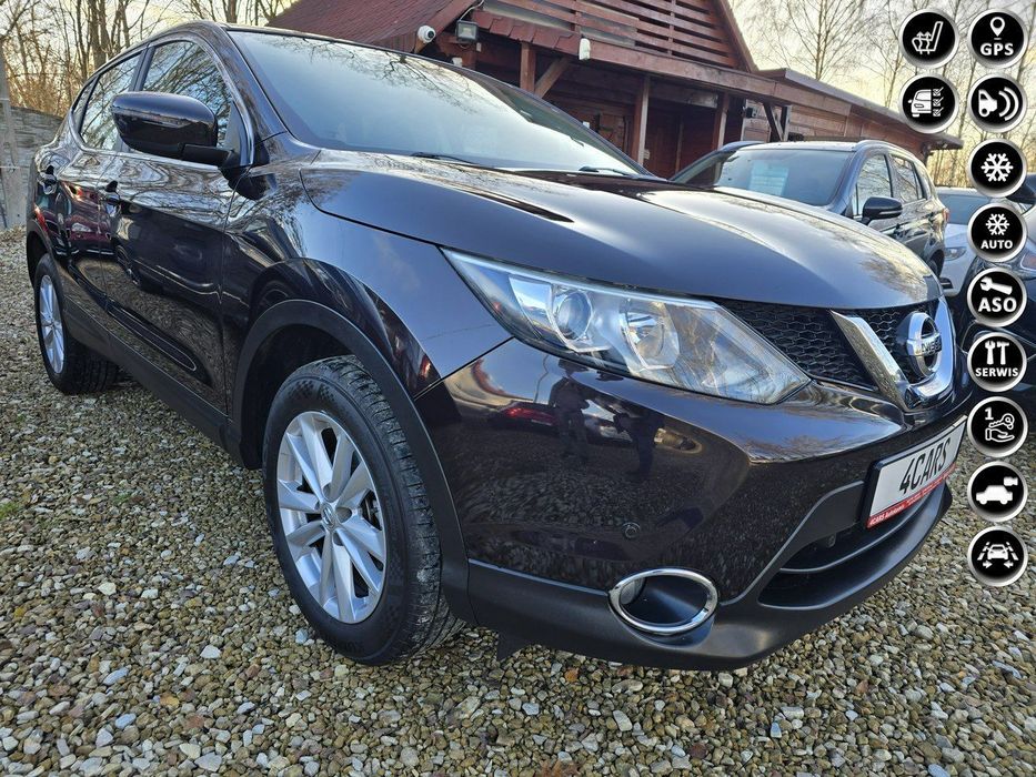 Nissan Qashqai 102Tyś km.100% Oryginał.Klimatronik.Kamera.Serwis ASO.