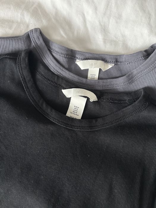 Футболки в рубчик h&m