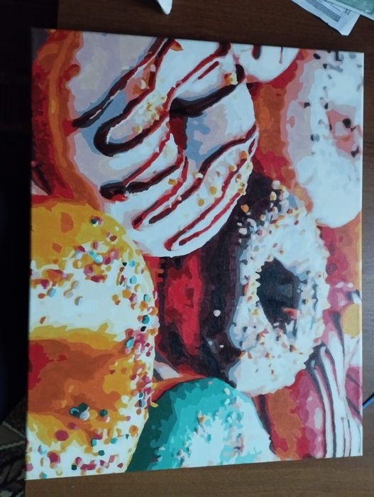 Готові картини по номерам