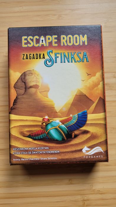 Escape room zagadka sfinksa