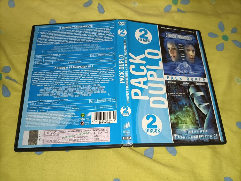 Homem transparente 1 e 2