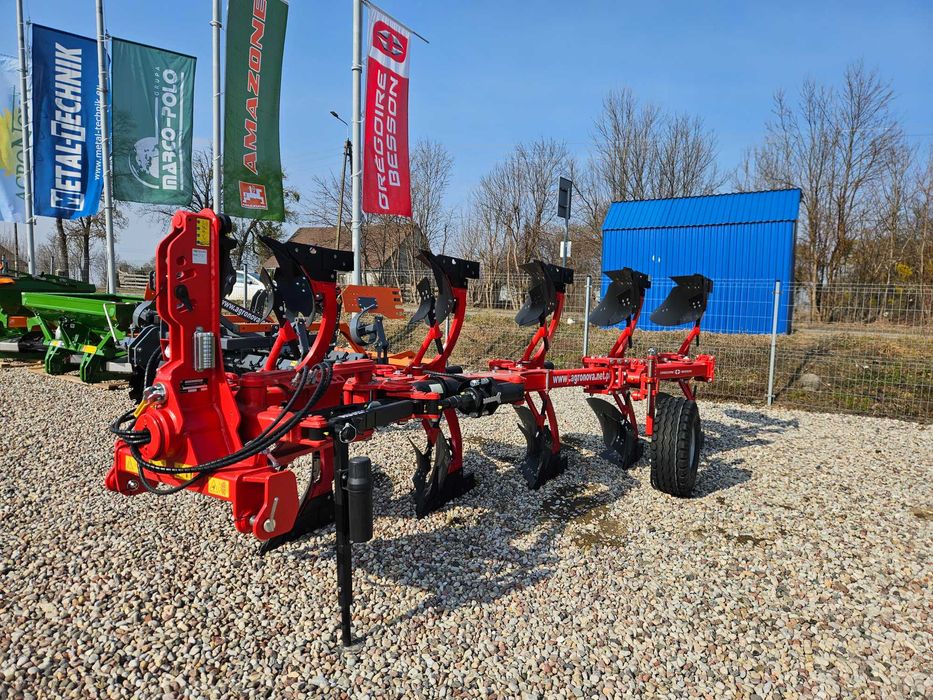 Pług obrotowy obracalny Gregoire Besson Rover 50 5-cio skibowy, nowy !