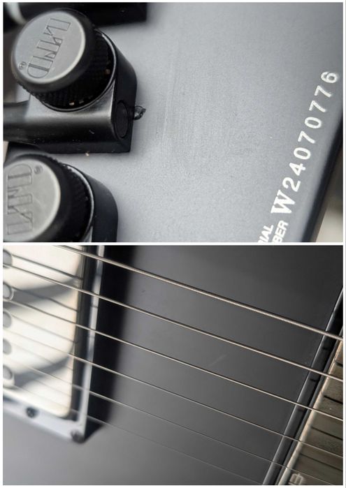 ESP LTD Vulture James Hetfield - Black Satin