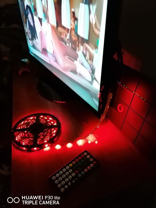 Fita de LED multicolor 5m USB