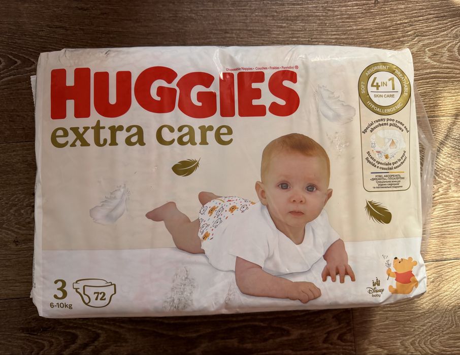 Підгузки Haggies extra care 3