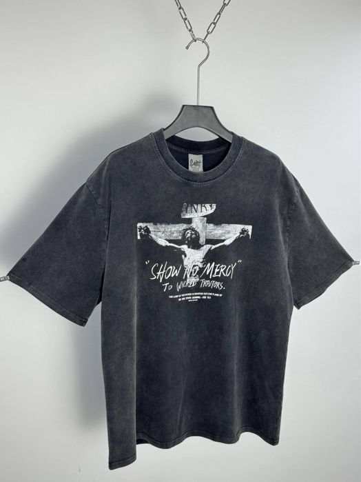 SAINT MICHAEL футболка винтажная мужская оверсайз оригинал черная