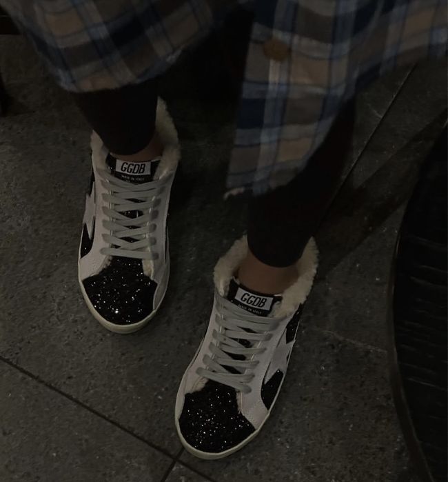 Кеды goolden goose голден гус хутряні мех кеди зимние с мехом теплые