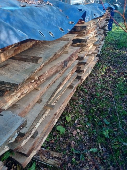 Foszty, deski, brusy dąb sezonowany tarcica dębowa