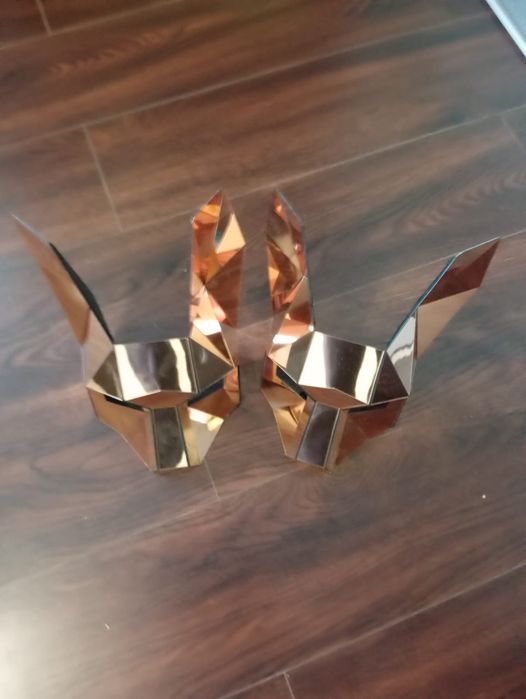 Маска вовка золото go-go, корпоратив, шоу балет,dj