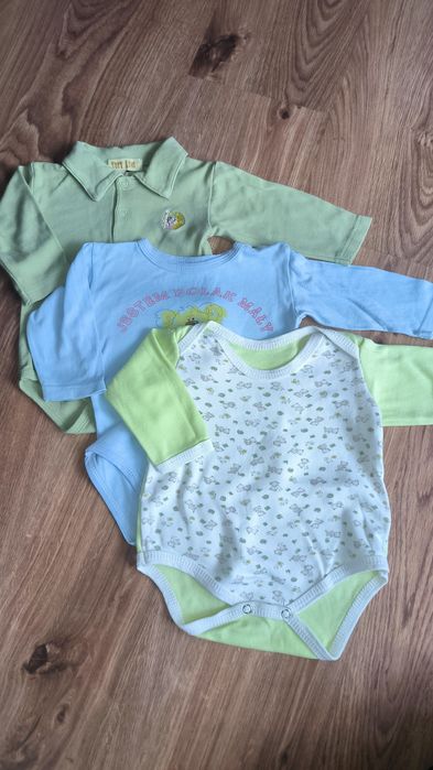 Body niemowlęce 3 szt Toty Line rozm 68