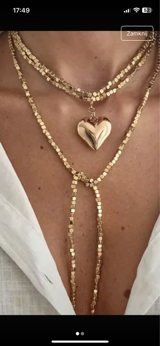 Lancuszek z serduszkiem Hit!!