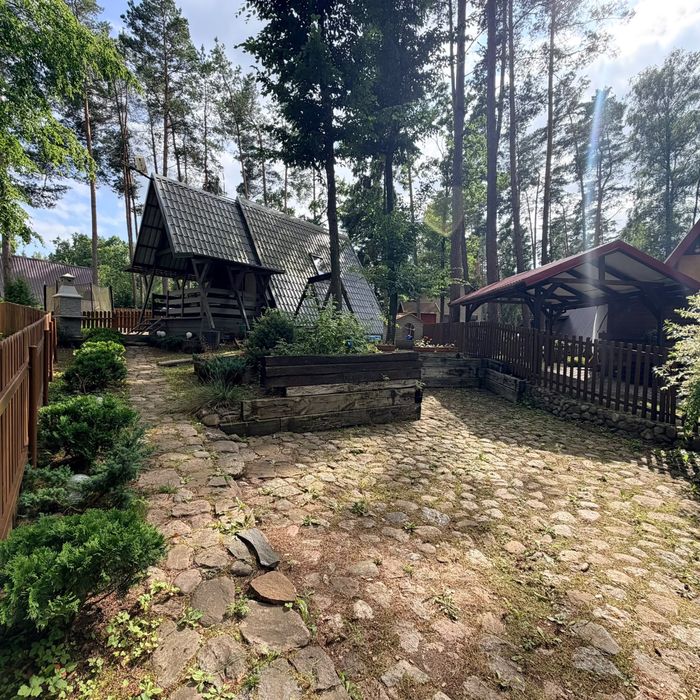 Domek letniskowy typu Brda  nad jeziorem Synsar Kłębowo