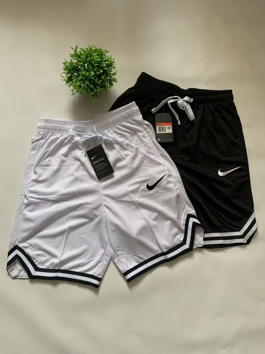 Nike dri fit dna шорти найк/чорні/білі/шорти найк