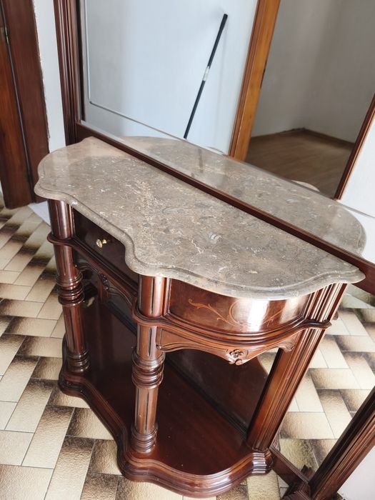 Movel de entrada/consola com espelho