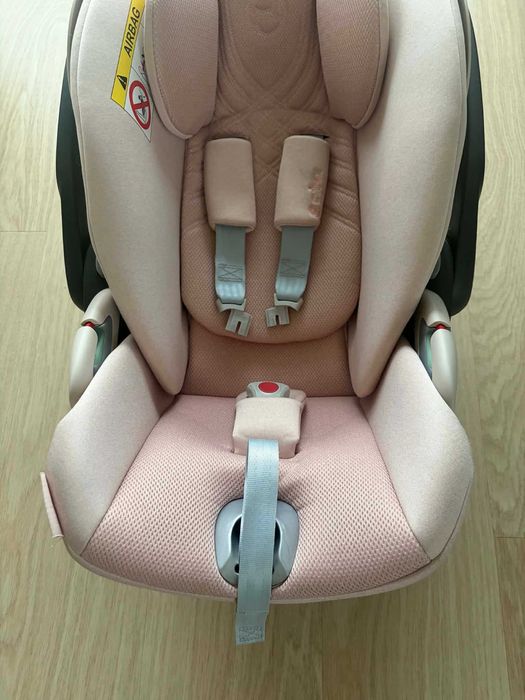 Fotelik cybex Cloud T Peach Pink