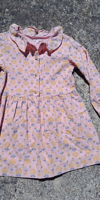 Vestido florido Gocco 6 anos